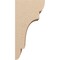 Ekena Millwork 12"W x 12"D x 24"H Wide New Brighton Rough Cedar Woodgrain TimberThane Corbel, Primed Tan CORUR12X12X24NEBRCPR - alternate 3